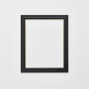 デッサン額 フレ 900角 ブラックレザー 屋内用