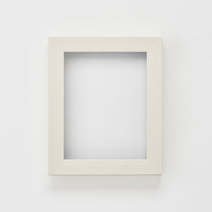 油額 ダブルフレーム 面金なし A4 乳白色 屋内用