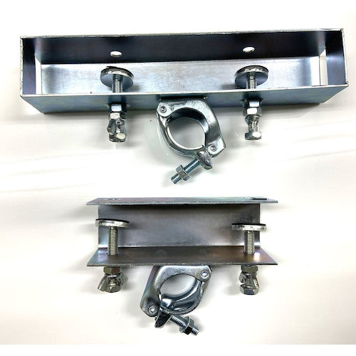 ブロー看板用単管取付金具(上下セット)