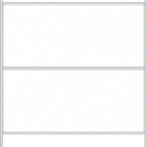 【レンタル】メッキオールネットフェンス大 1800×1800