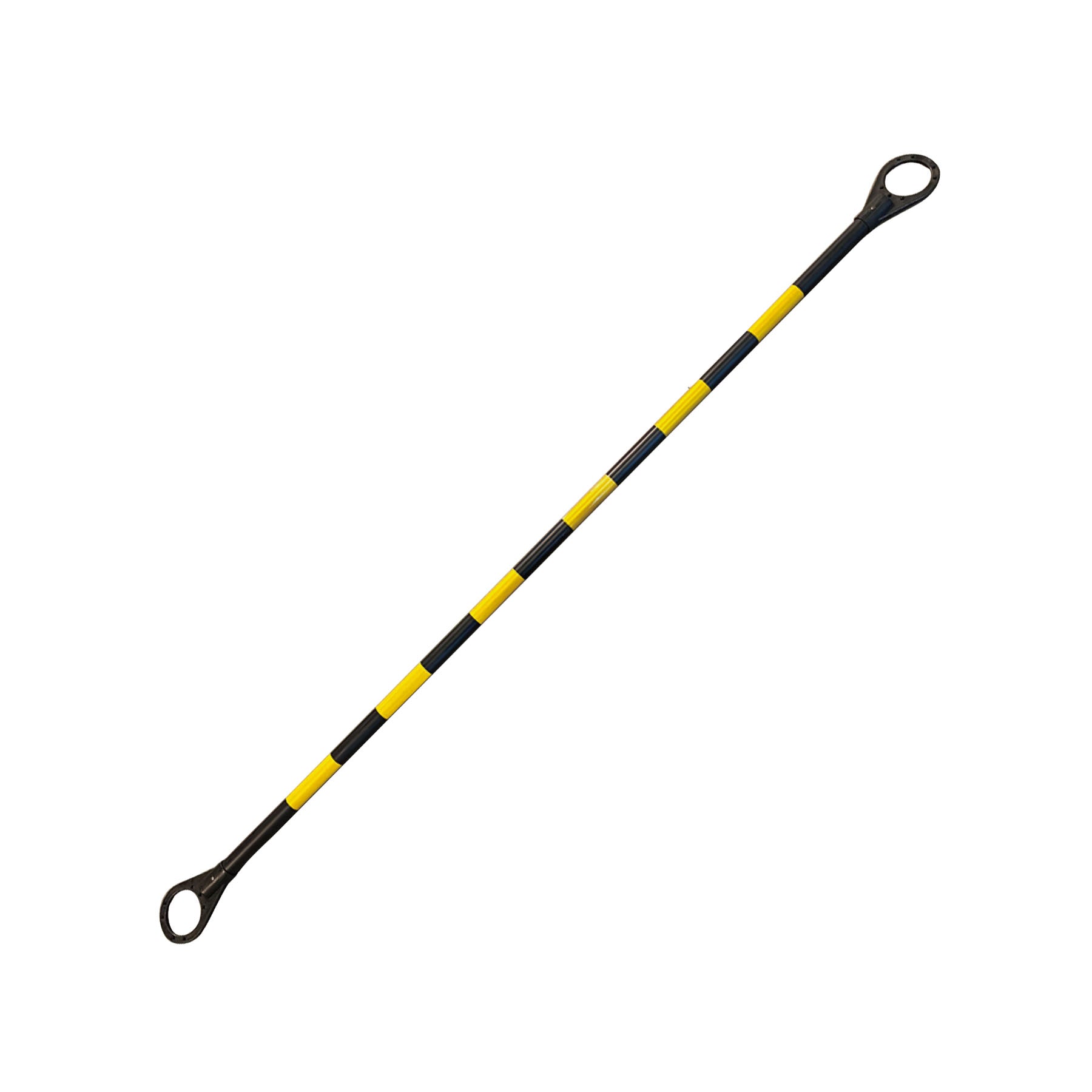 ★新品★コーンバー 2m ※60本セット【黄/黒】 アルミコーンバー黄／黒（硬質バーリング）2M – GREEN CROSS-select