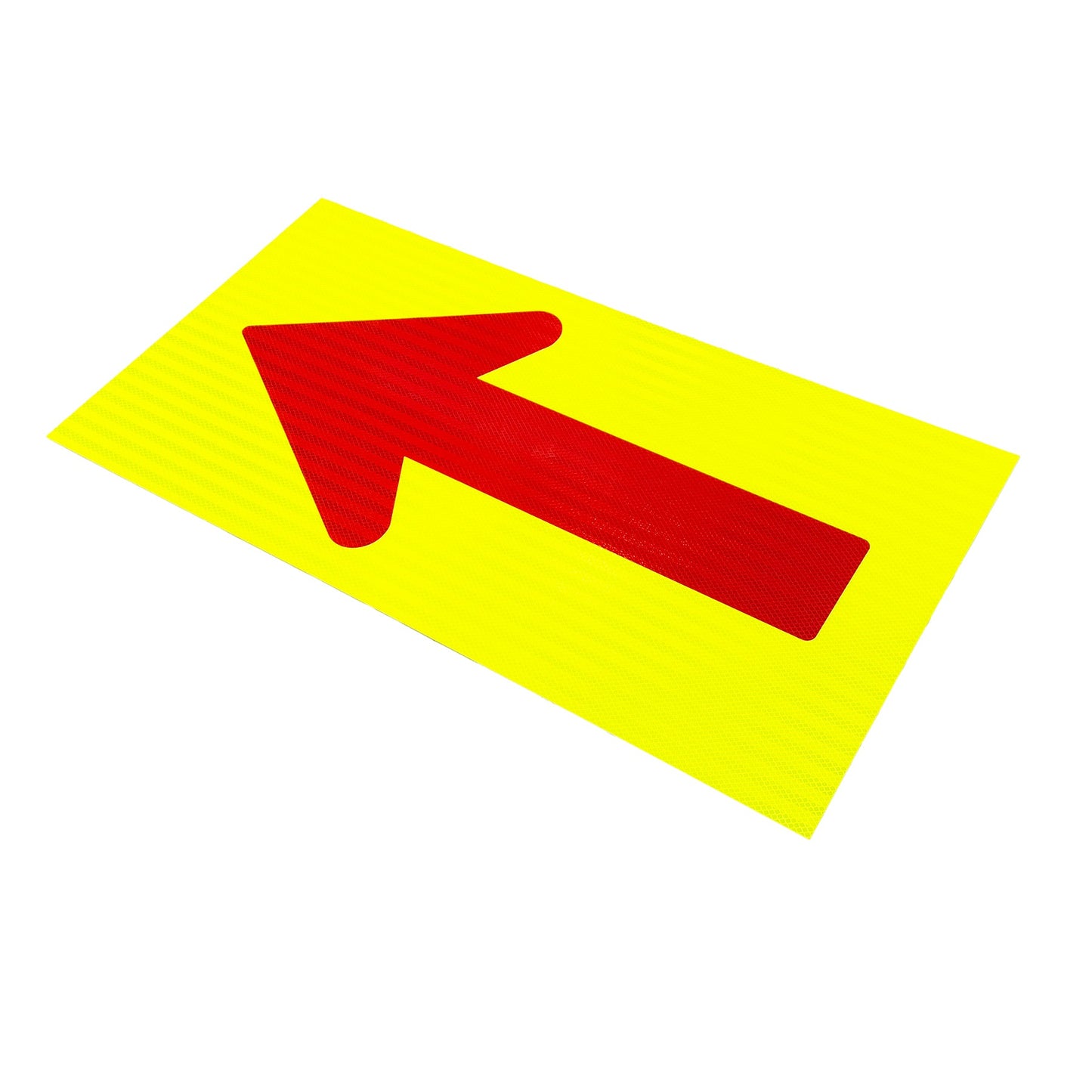 マルチサインボード用 矢印板 黄緑 赤矢