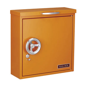 かもんポスト Rowel(ロウェル)左開き ゴールドオレンジRWL-L-GO