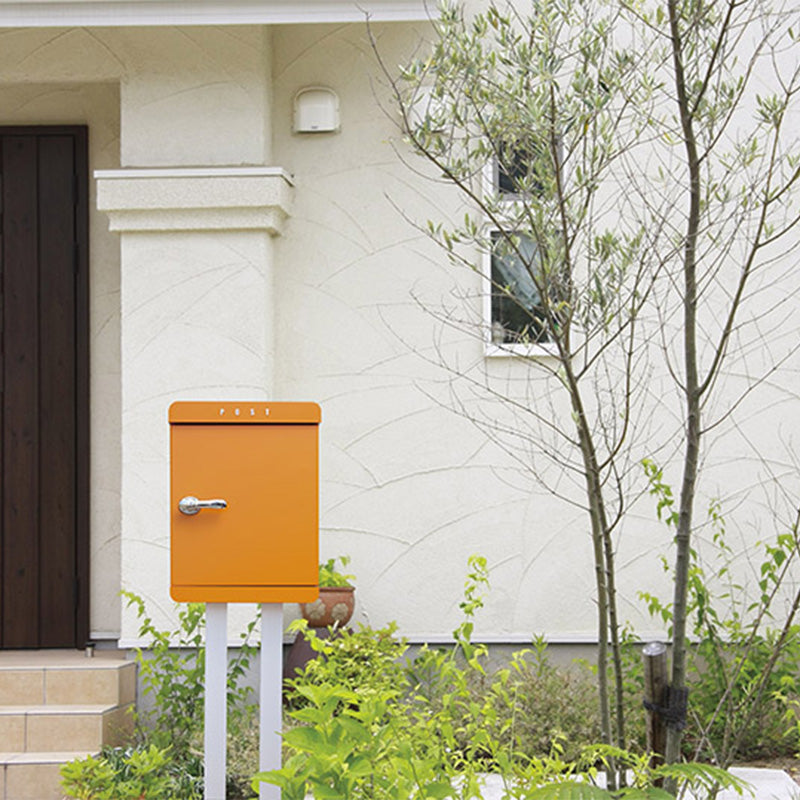 かもんポスト PAST(パスト)左開き ゴールドオレンジPST-L-GO
