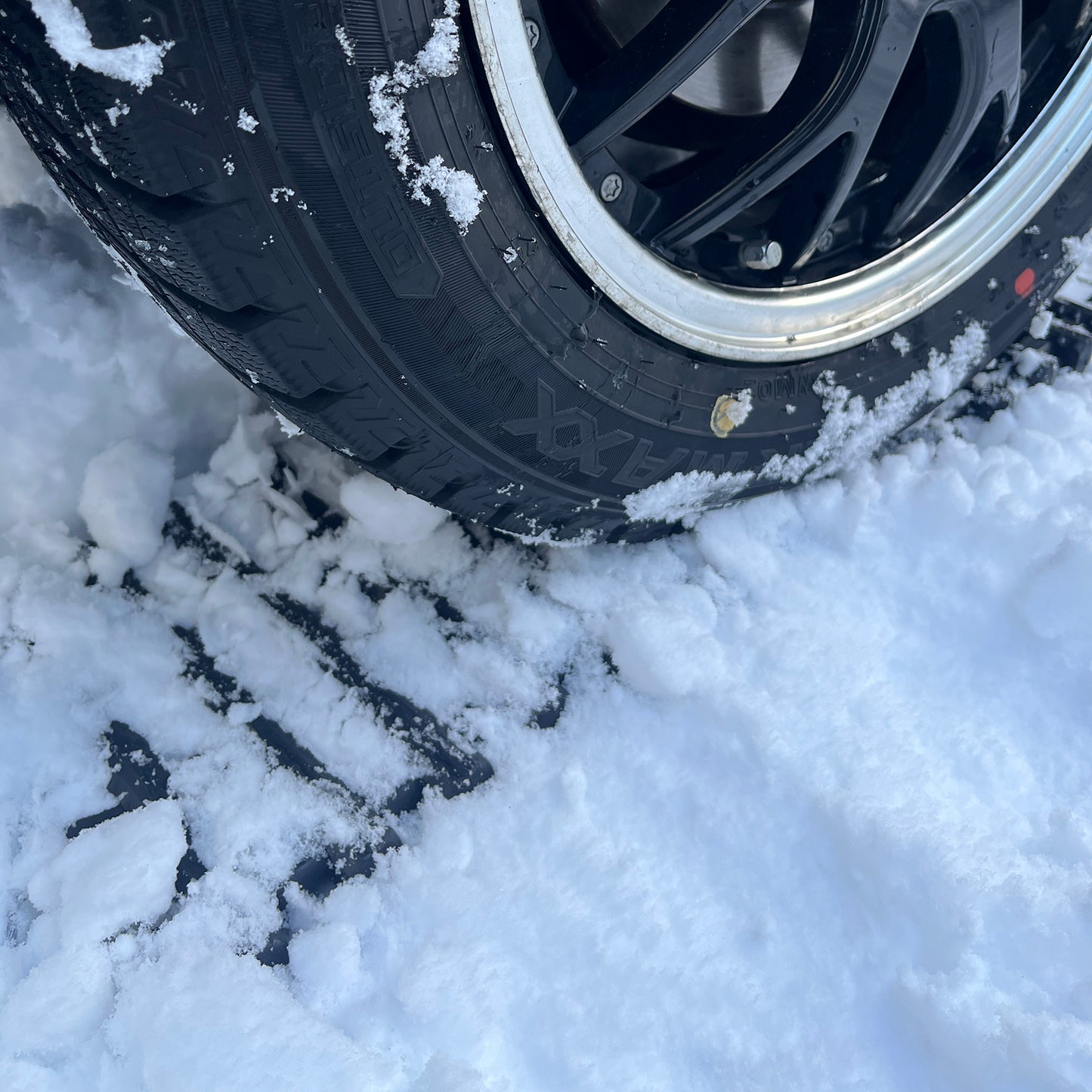 雪道脱出!緊急脱出用スタックラダー W210xL600mm