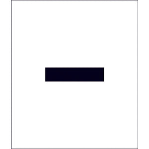 吹付けプレート ステンシル 文字高300 ー