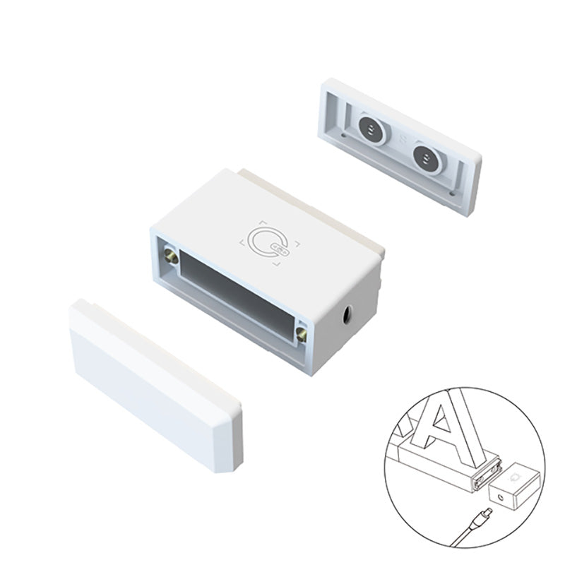 abcMIX用 電源コネクター 調光機能付き タッチ式