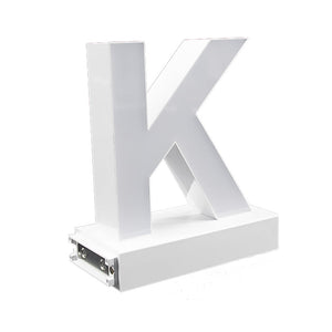 abcMIX マグネット連結文字 HA75シリーズ アルファベット大文字 【K】