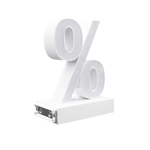 abcMIX マグネット連結文字 HA75シリーズ 記号 【%】