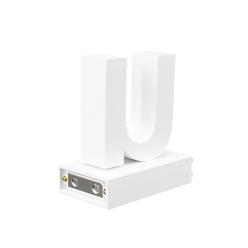 abcMIX マグネット連結文字 HA100シリーズ アルファベット小文字 【u】