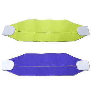 ヘルバンド90セパレートタイプ 蛍光イエロー/紫