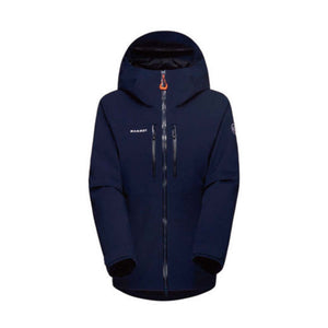 マムート レディース防寒ジャンバー marine【Stoney HS Thermo Hooded Jacket AF Women】
