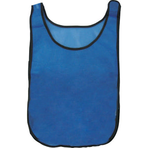 メッシュチョッキ ポケットなし 青