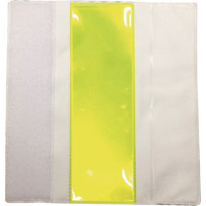 安全チョッキ用蛍光高輝度反射ゼッケン 蛍光イエロー