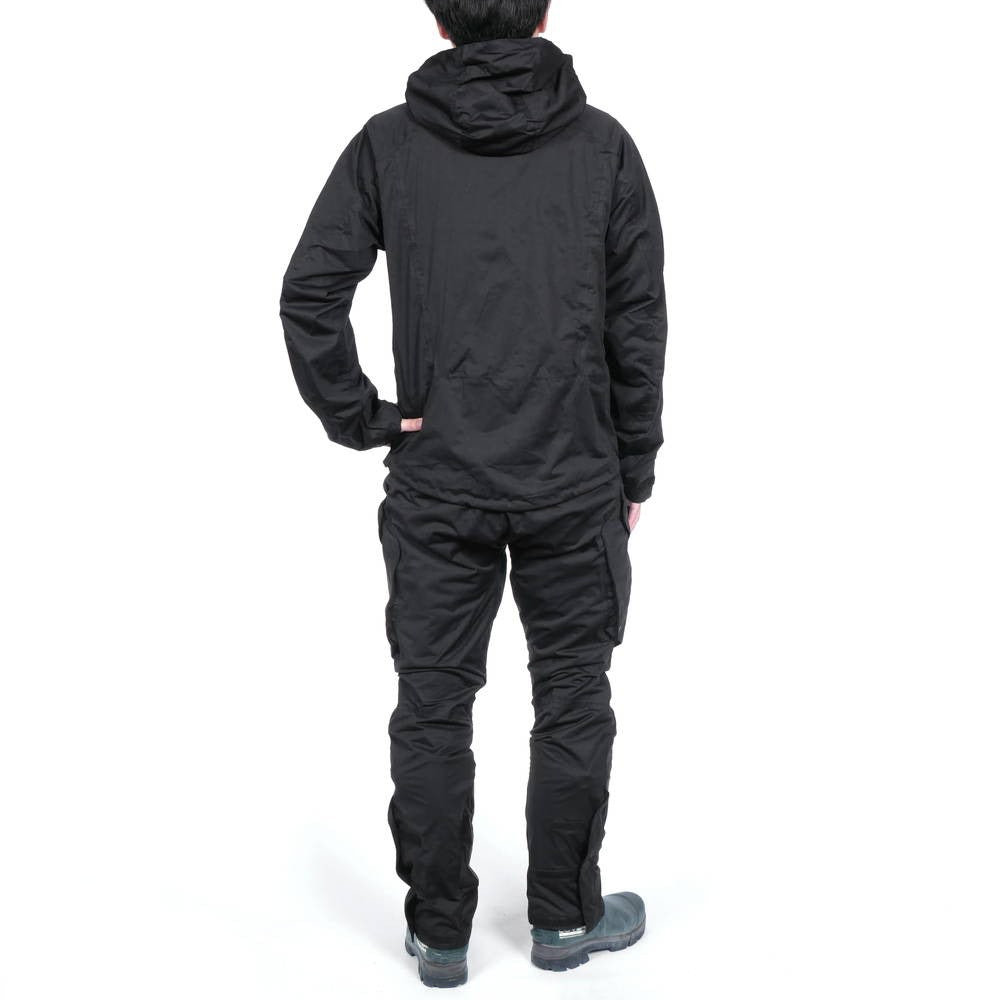 4WAYストレッチレインパーカー ブラック CR-9000