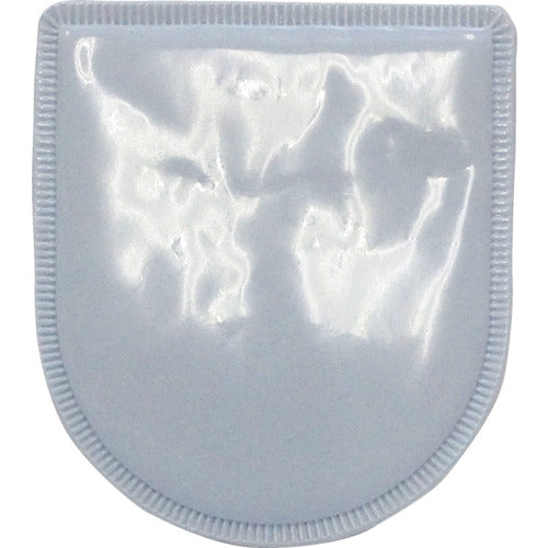 役職表示ワッペン 白無地 ID-21