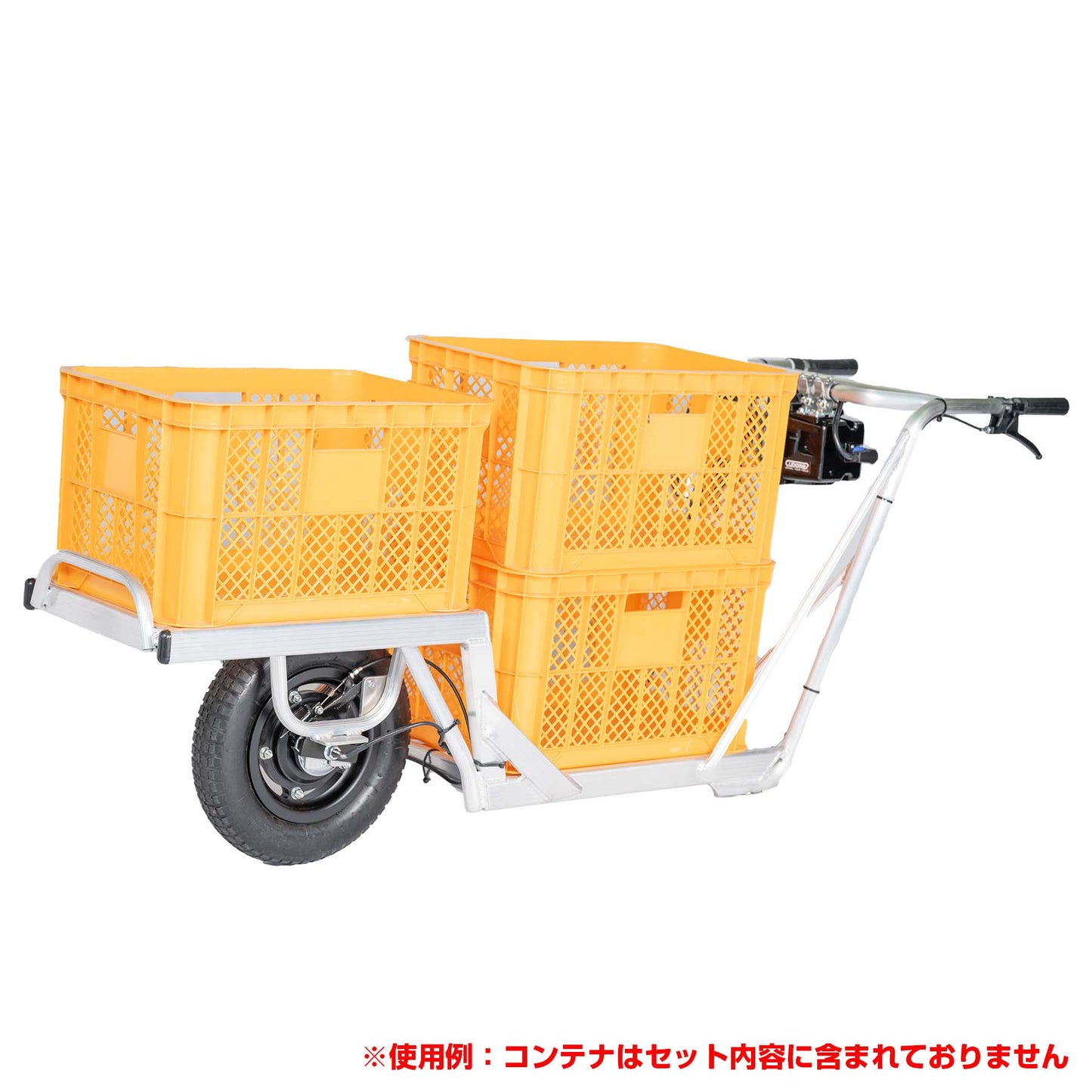 E-cat kit2 コンテナ用アルミ電動一輪車(バッテリー,充電器ナシ)