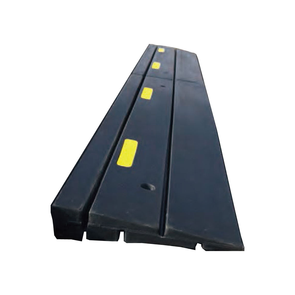 ゴム製スロープ KY段差スルーR L1000㎜×W235㎜×D29.5㎜