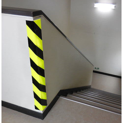 蛍光コーナーガード レモン/黒