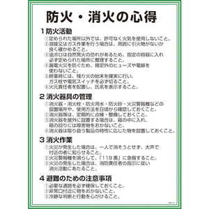 GEKー14 防火・消化の心得