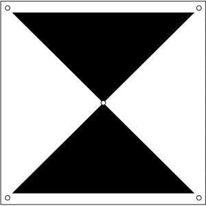 ドローン用対空標識X型