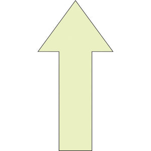 蓄光矢印ステッカー 直進