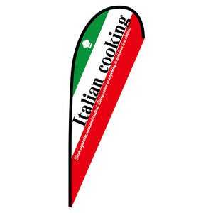 Pバナー大 Italian cooking No.67158 W1250×H3300