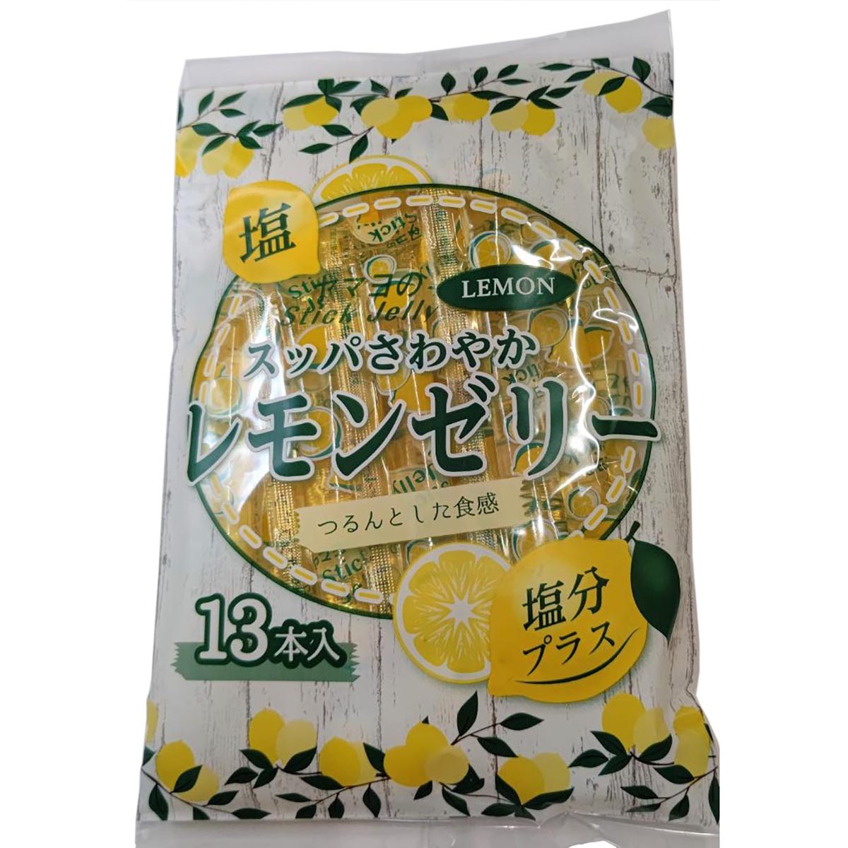 レモンゼリー塩分プラス 12袋入 – GREEN CROSS-select 工事現場の安全