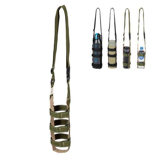 CS ボトルホルダーベルト オリーブ×ベージュ