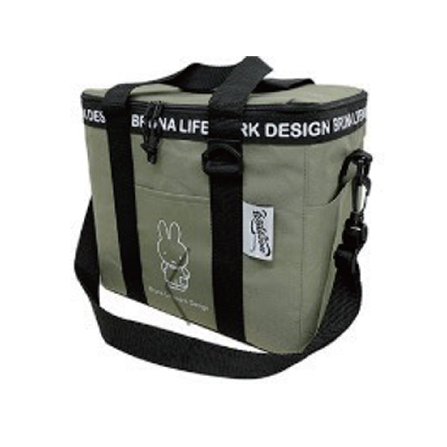 ミッフィーソフトクーラーバック カーキ