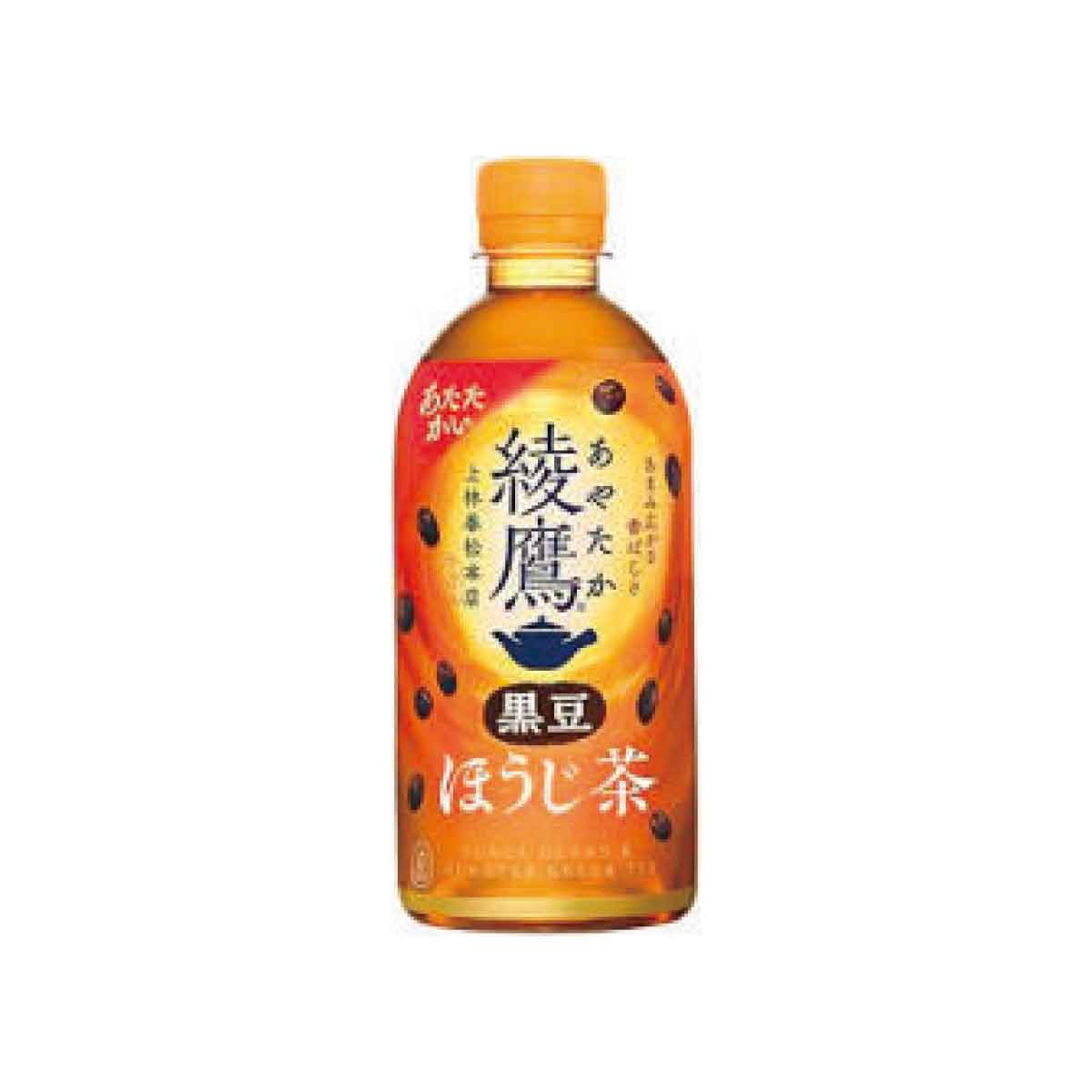 綾鷹 黒豆ほうじ茶 PET 440ML 加温 (2509) 440ml×24本入り