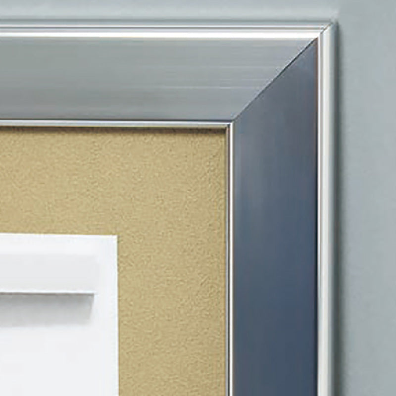 アルモード 掲示ボード 612 ステン 屋内用 2400×900 マグネットクロス仕様 612S