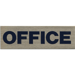 サインプレート ステンレス タイプC ST-C 005【OFFICE】