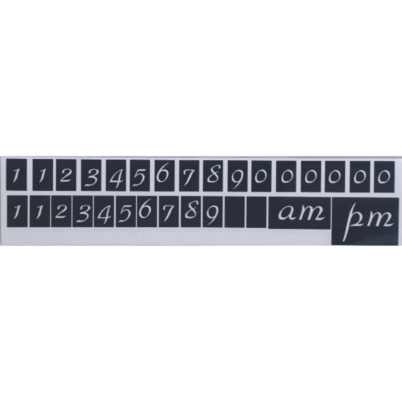 サインプレート ステンレス タイプT ST-T 004 マットブラック【Open/Closed】