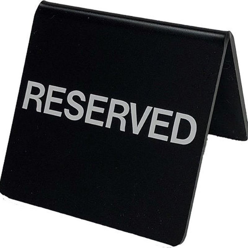 サインプレート アクリルマットブラック タイプM ACMBM-012 山型【RESERVED】