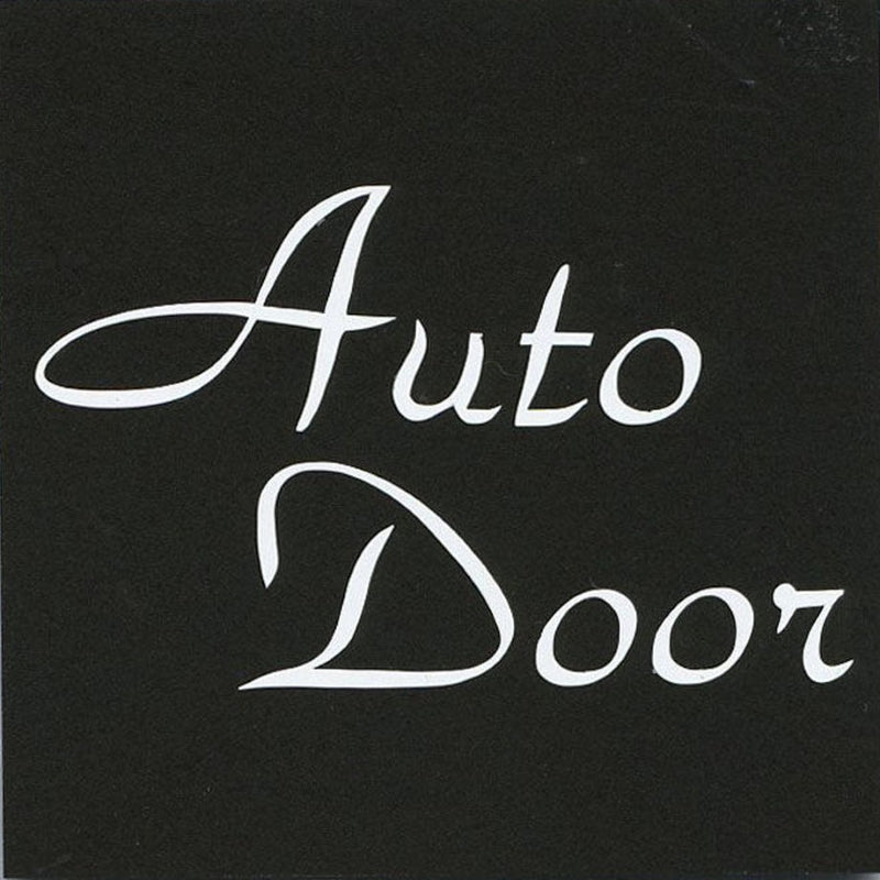 サインプレート アクリルマットブラック タイプS ACMB-003【Auto Door】