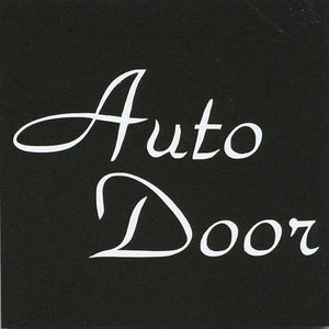 サインプレート アクリルマットブラック タイプS ACMB-003【Auto Door】