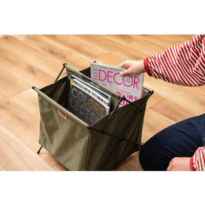 フォールディングバスケットS グリーン MIP-76GR