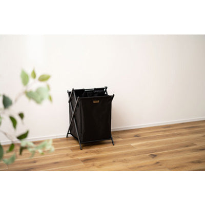 フォールディングバスケットL ブラック MIP-77BK