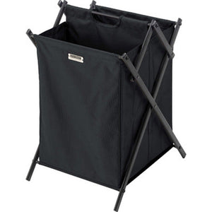 フォールディングバスケットL ブラック MIP-77BK