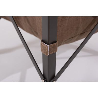 フォールディングバスケットワゴン ブラウン MIP-74BR