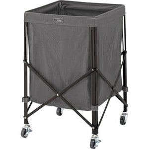 フォールディングバスケットワゴン グレー MIP-74GY