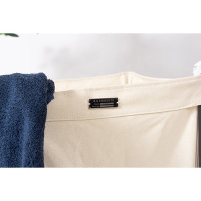 フォールディングバスケットワゴン アイボリー MIP-74IV