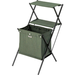 フォールディングマガジンラック グリーン MIP-99GR