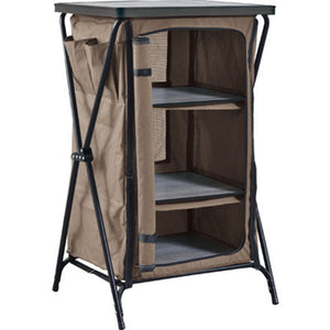 フォールディングキャビネット3D ブラウン OLC-627BR