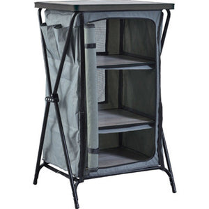 フォールディングキャビネット3D グレー OLC-627GY