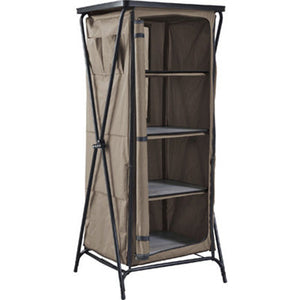 フォールディングキャビネット4D ブラウン OLC-628BR