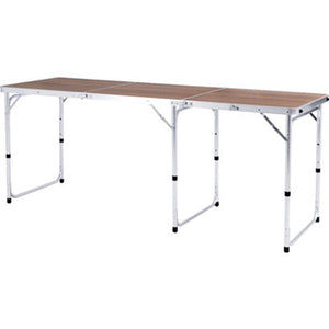 フォールディングテーブル ワイド D60 ブラウン ODL-557