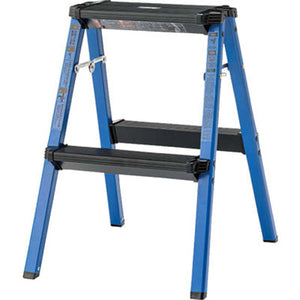 ステップスツール2段 ブルー PC-702BL