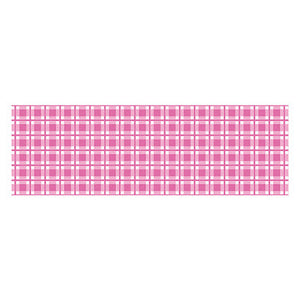 年間タイトルポップ ビニール幕 チェック ピンク 45cm×50m巻 PC8-1224